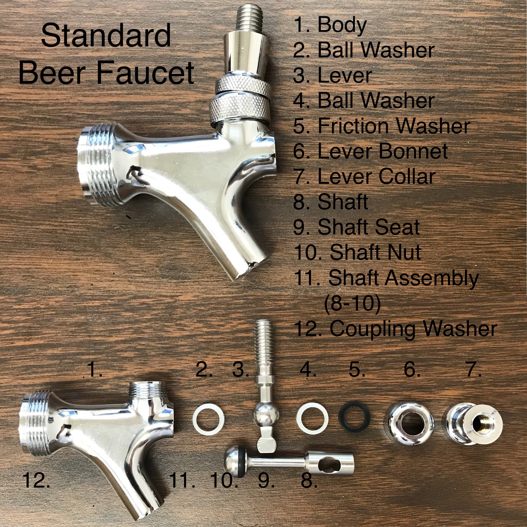 Pat Walls Beer Faucet